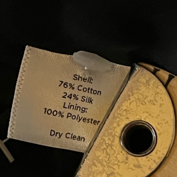 Talbots beaded black dress size 12W plus size silk blend fully lined old money - Picture 4 of 11